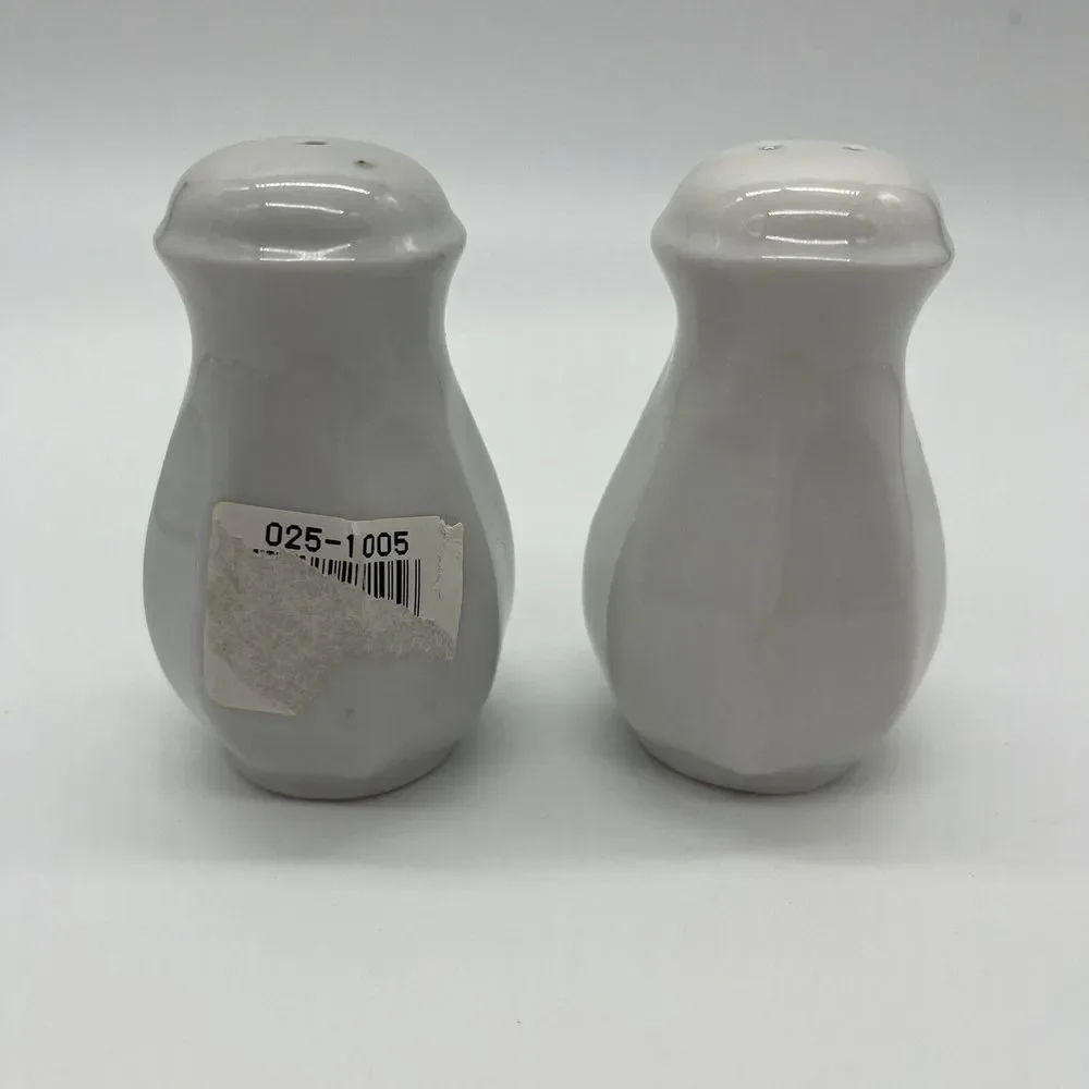 Vintage ELVIS‎ Presley Salt & Pepper Shakers White Ceramic With Face